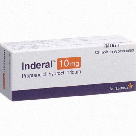 Inderal propranolol